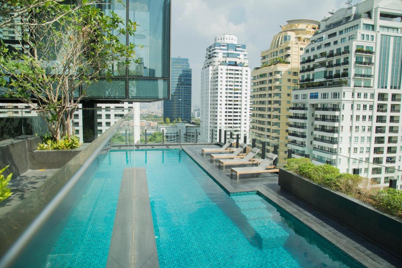 バンコク都Sukhumvit 11#Luxury#Pool#Gym#Bts Nana&Mrt Sukhumvit#1Br#Max4Pplアパートメント エクステリア 写真