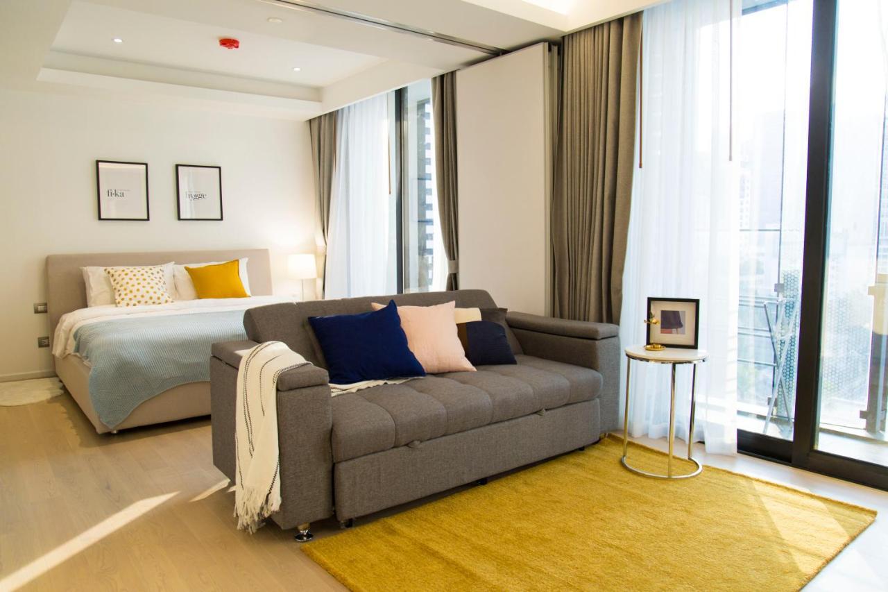 バンコク都Sukhumvit 11#Luxury#Pool#Gym#Bts Nana&Mrt Sukhumvit#1Br#Max4Pplアパートメント エクステリア 写真