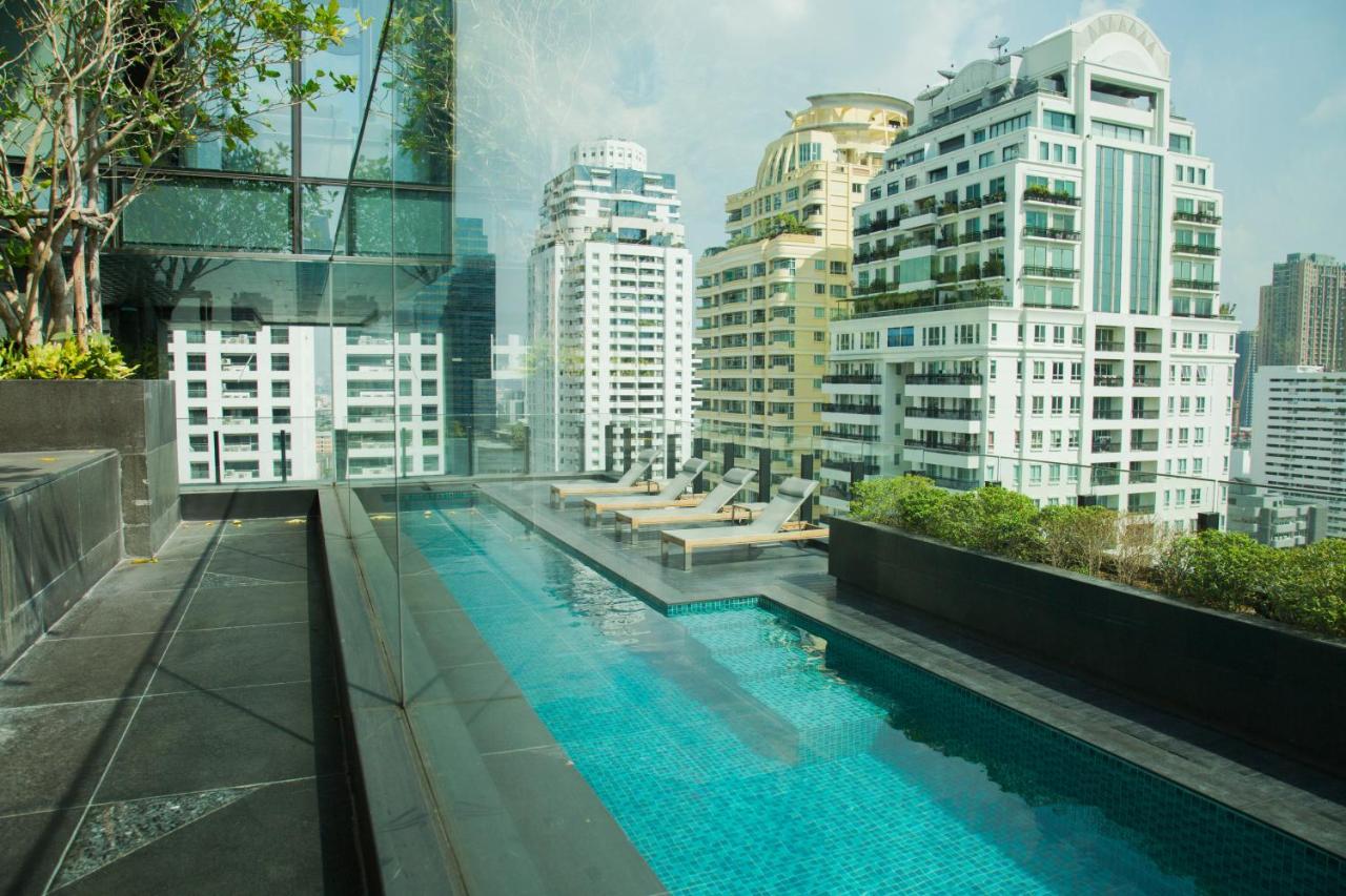 バンコク都Sukhumvit 11#Luxury#Pool#Gym#Bts Nana&Mrt Sukhumvit#1Br#Max4Pplアパートメント エクステリア 写真