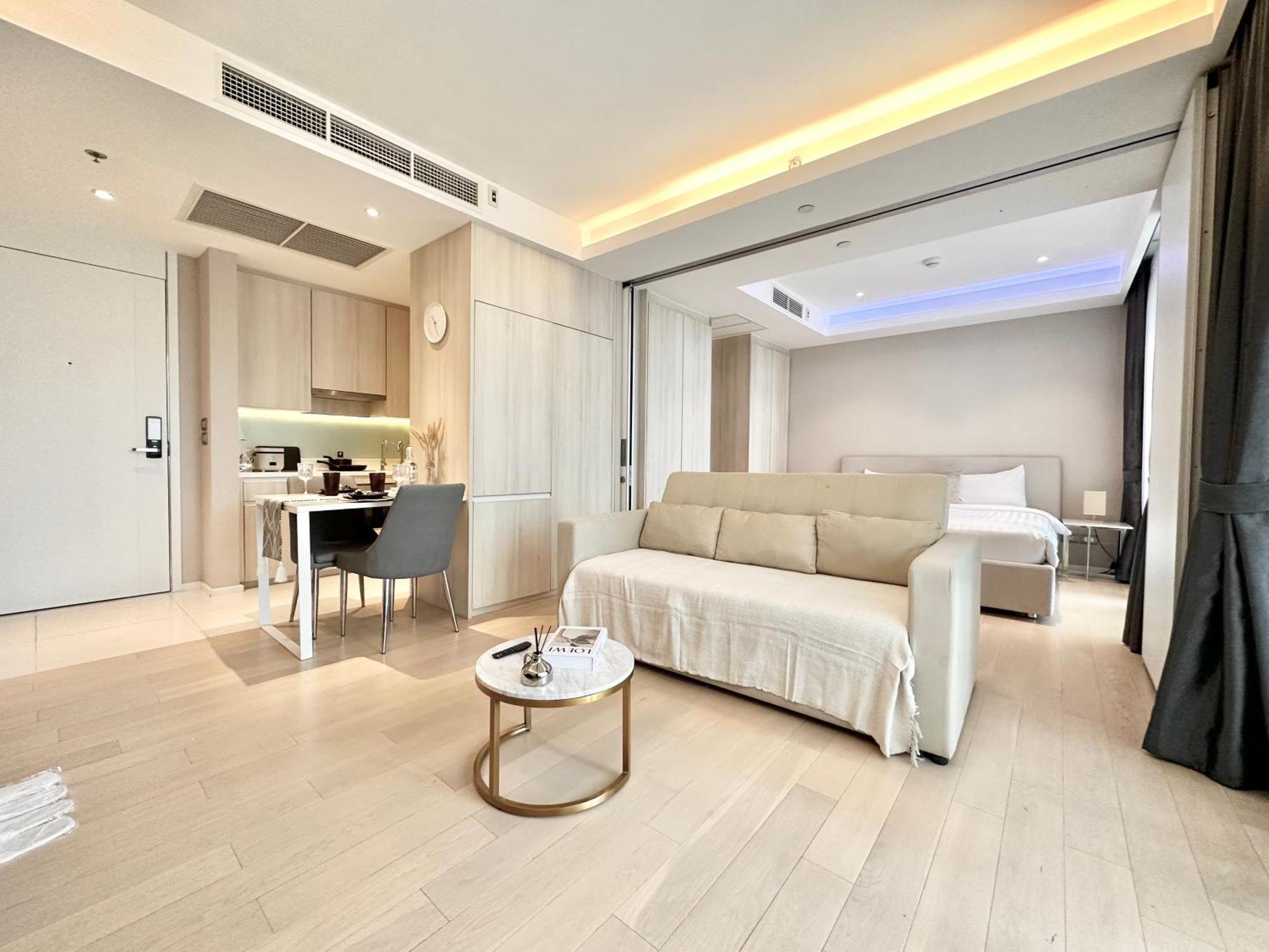 バンコク都Sukhumvit 11#Luxury#Pool#Gym#Bts Nana&Mrt Sukhumvit#1Br#Max4Pplアパートメント エクステリア 写真